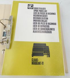 claas rollant 66 parts list